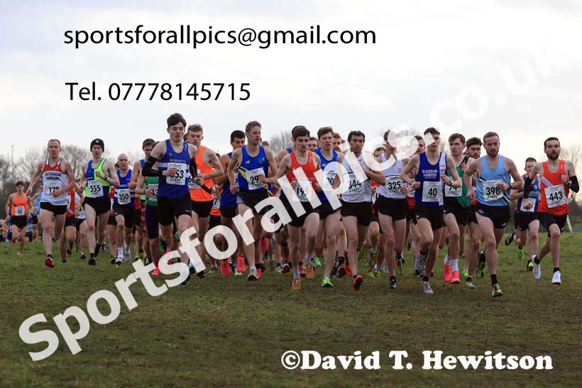 Senior Mens 2024 Northern Cross Country Champs., Sedgefield. Photo: David T. Hewitson/Sports for All Pics